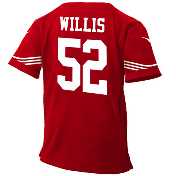 Legacy Patrick Willis San Francisco 49ers 2007 Jersey