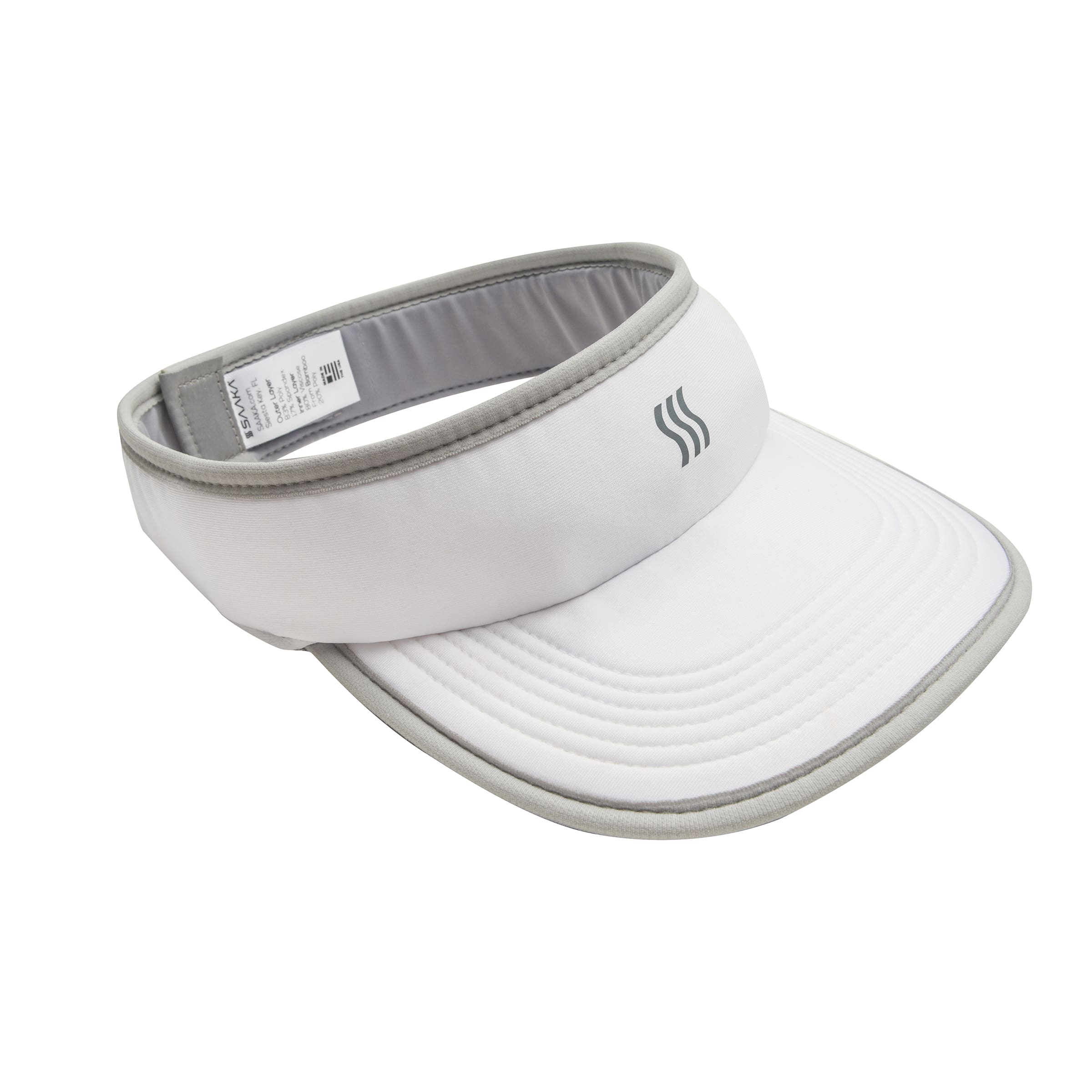 SPF UV Protection Japanese Design Peak Cap for Men & Women Tennis Jogging Running Visor Black/Grey Charm Sports Sun Visor Hat 