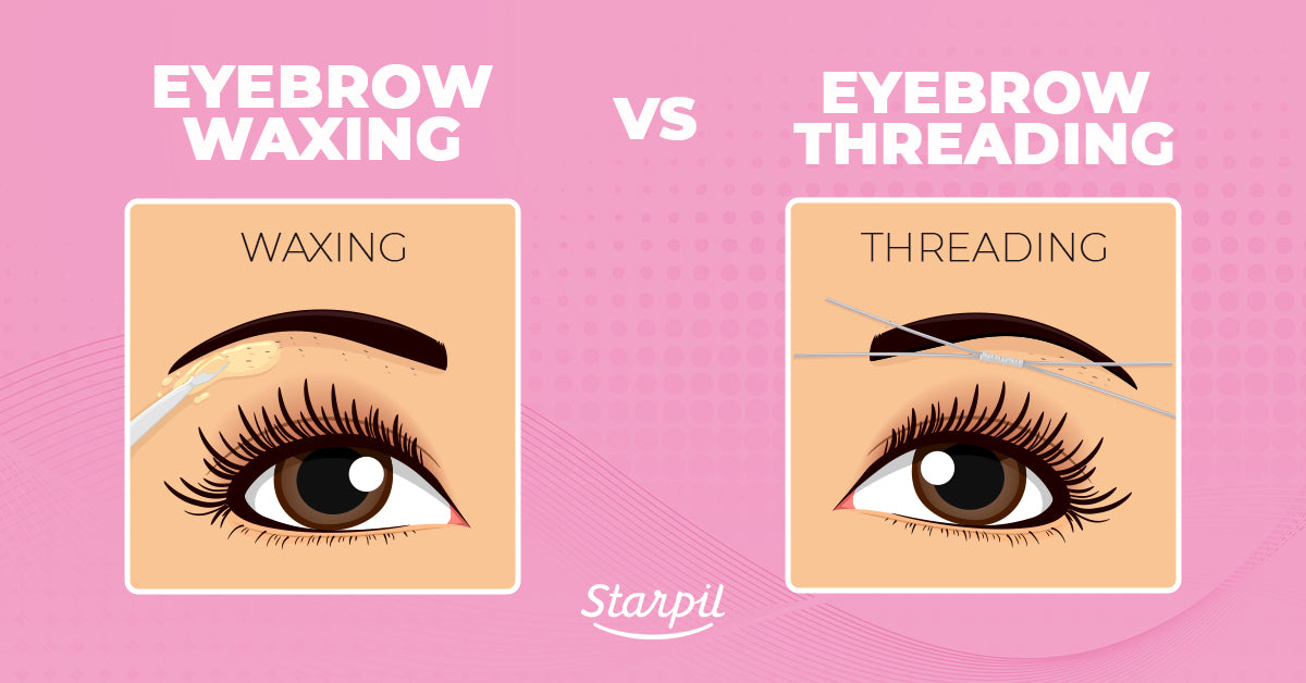 Eyebrow Waxing Vs Threading Complete Guide For Beginners Starpil Wax 