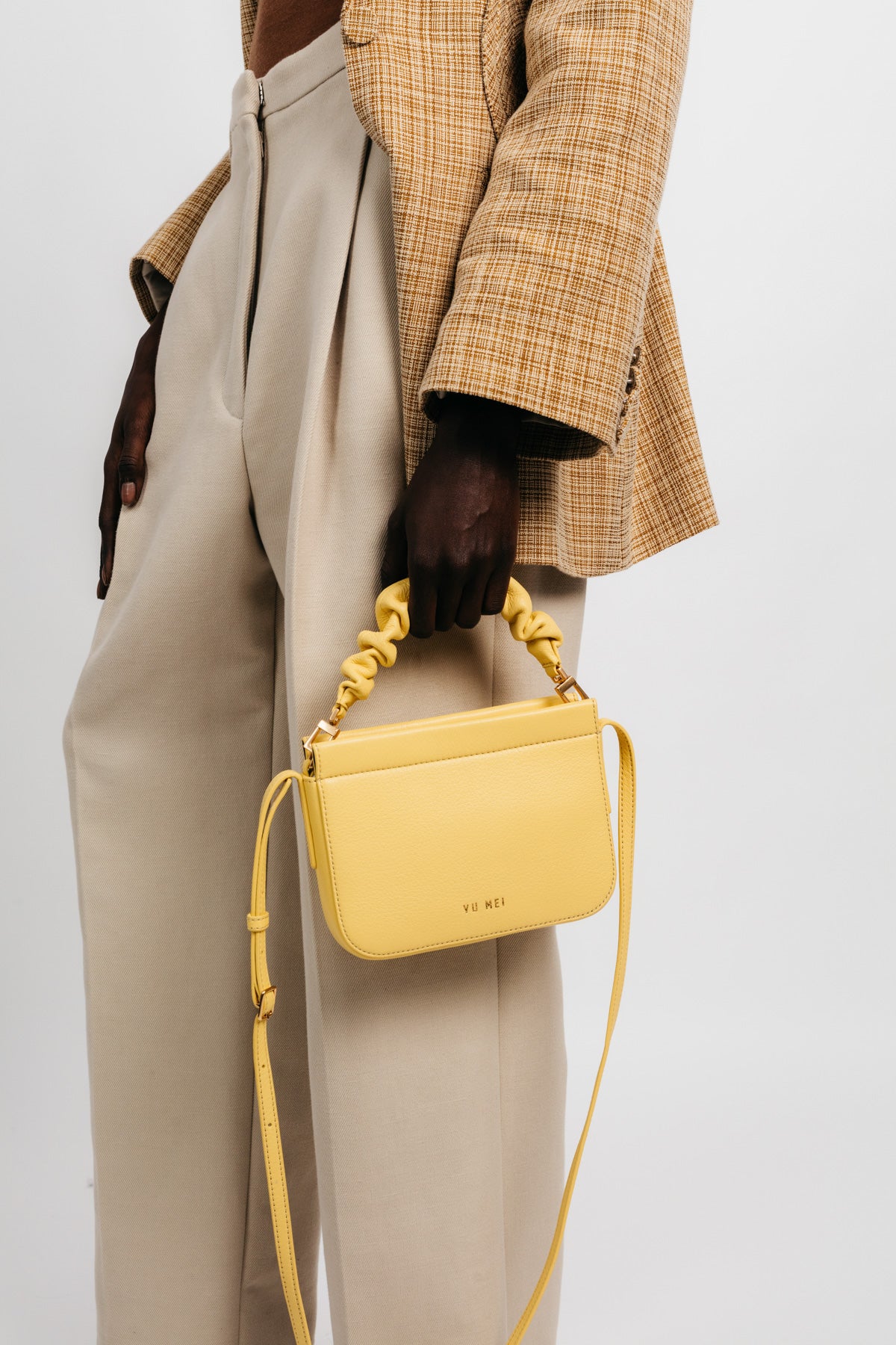 Scrunchie Vi | Sunshine Deer Nappa