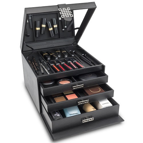 goedkeuren grens Maak het zwaar Makeup Organizer Box with 4 Drawer - Extra Large – Glenor Co.