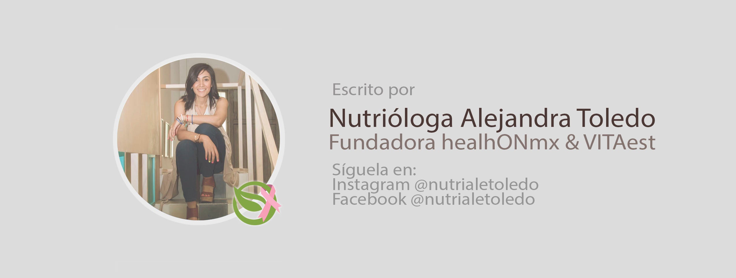 Nutrióloga Alejandra Toledo 
