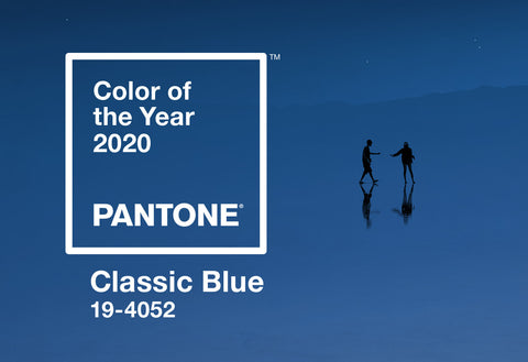 Pantone colour of the year 2020 classic blu for your home