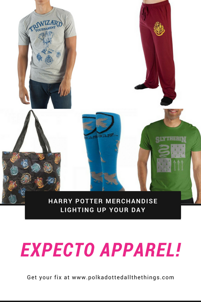 Collection de marchandises Harry Potter à la boutique Polka Dotted All The Things