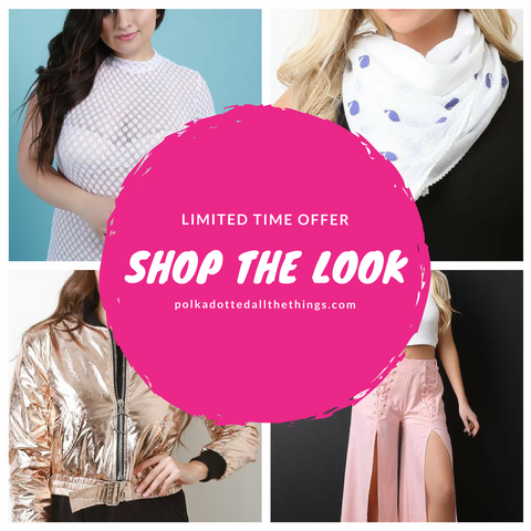 Shop the Limited Time Offer Collection and earn more entries to the Winter Coat Giveaway at Polka Dotted All The Things Boutique