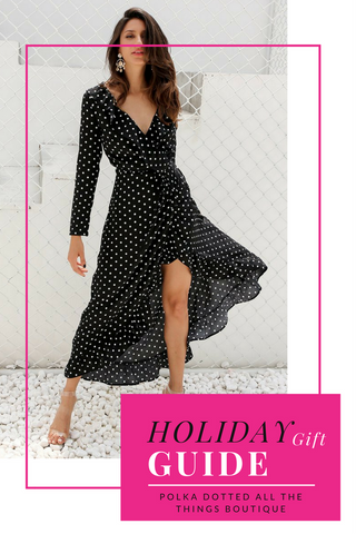 Polka Dotted All The Things Boutique Holiday Gift Guide for the Polka Dot Obsessed