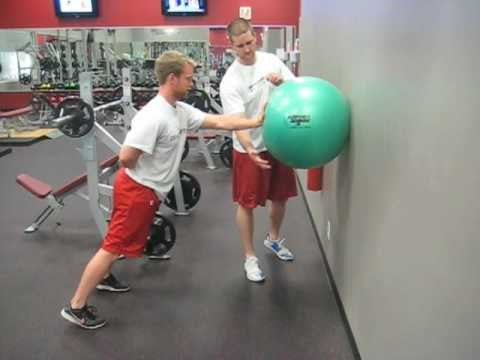 ball exercises for rotator cuff