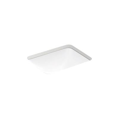 Kohler 20000-0- Caxton® Rectangle Undermount bathroom sink