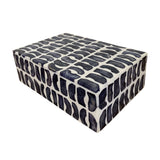 Indigo Abstract Inlay Box