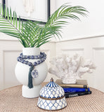 White Tubby Vase (Short)