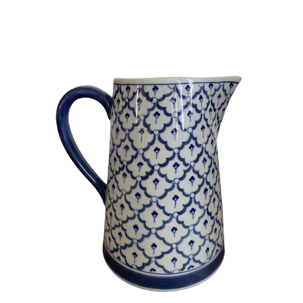 Blue and White Jug