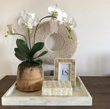 Natural Faux Bone Photo Frame (4" x 6")