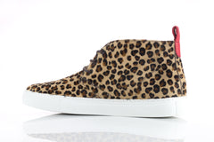 Pony Hair Leopard Chukka