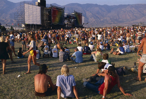 Us Festival 1982 in San Bernadino. It looks hot hot hot.