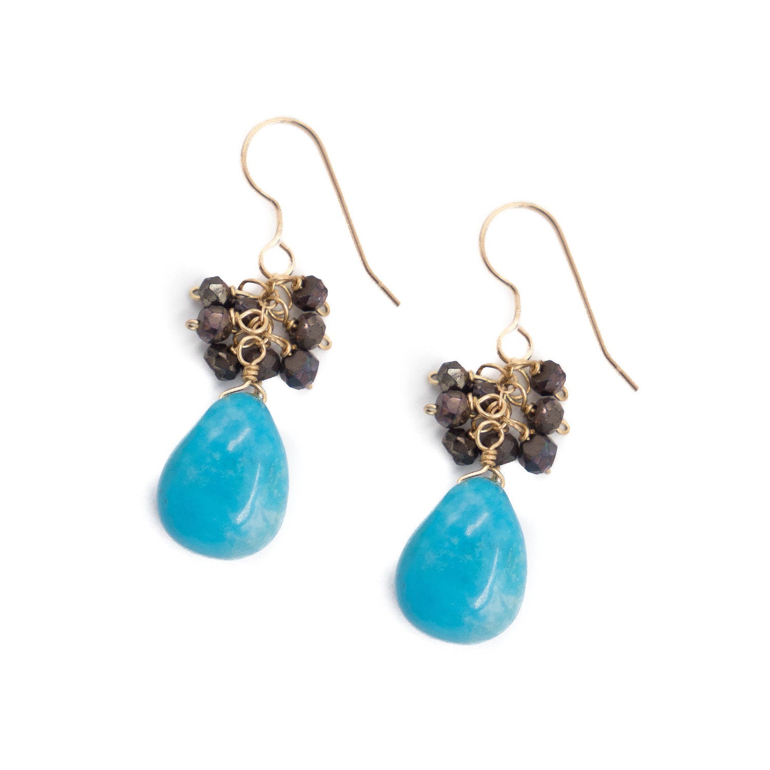 Denise Earring, Turquoise