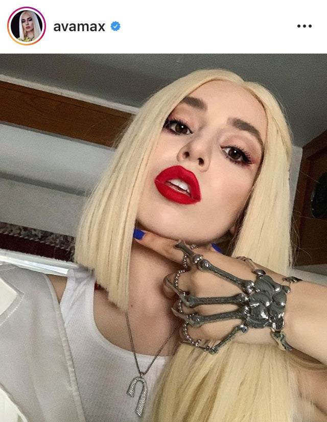 Ava Max wearing Lisa N. Hoang (LNH)