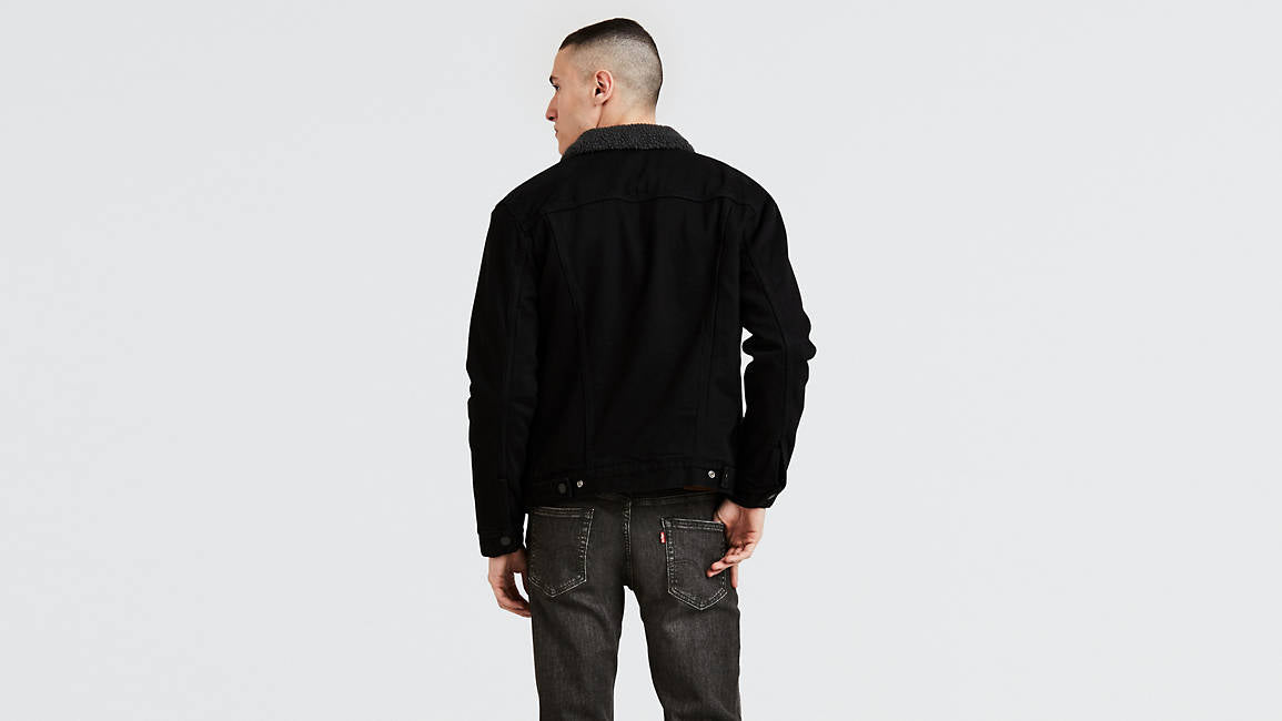 levi's sherpa trucker jacket duvall