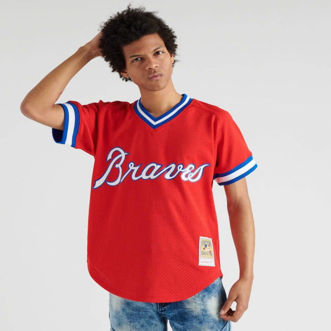 braves batting practice jersey