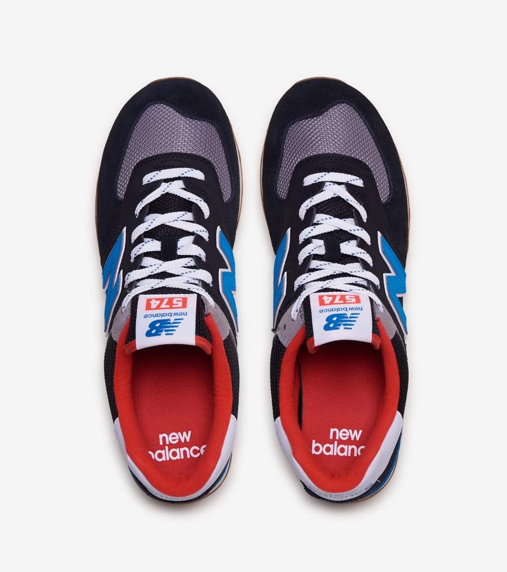 new balance red blue