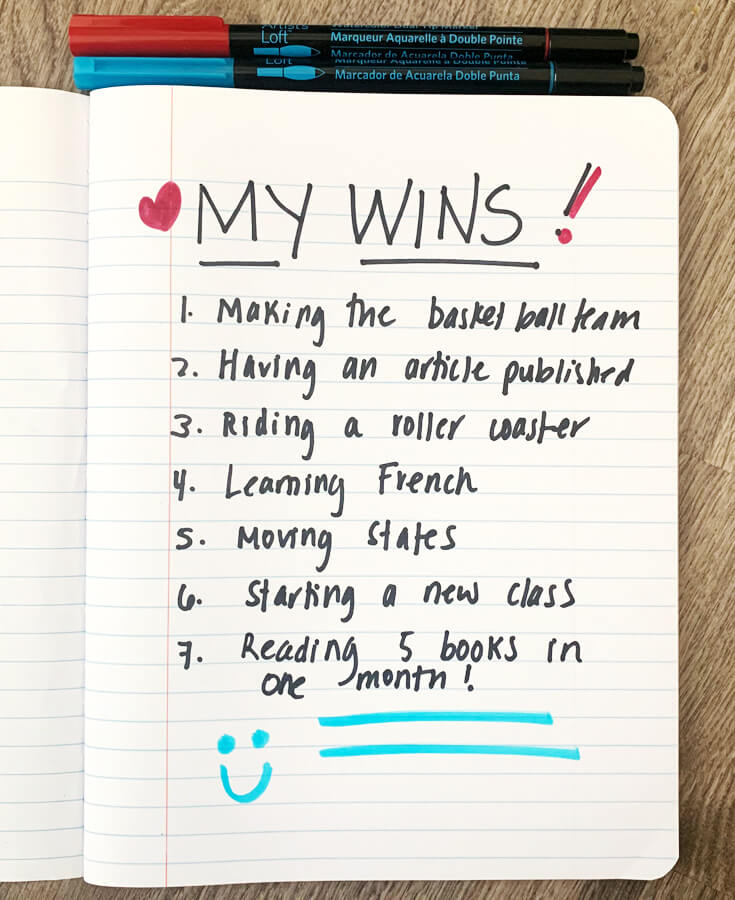 My Wins - Big Life Journal