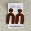 Arc Clay Earrings