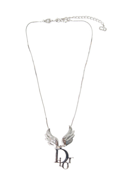 dior angel wing necklace