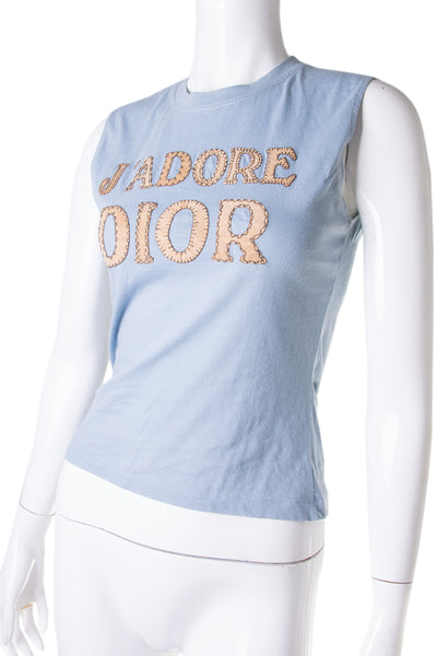 Vintage Christian Dior J'Adore Dior Tank Top | Irvrsbl