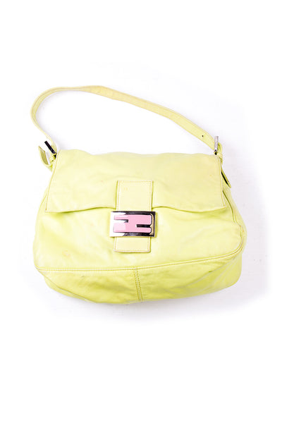 lime green fendi bag