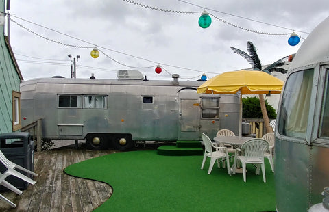 Airstream Trailer at the Starlux Motel in Wildwood, NJ