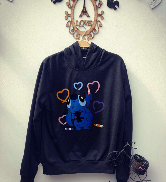 Buzo (1) Stitch Corazones