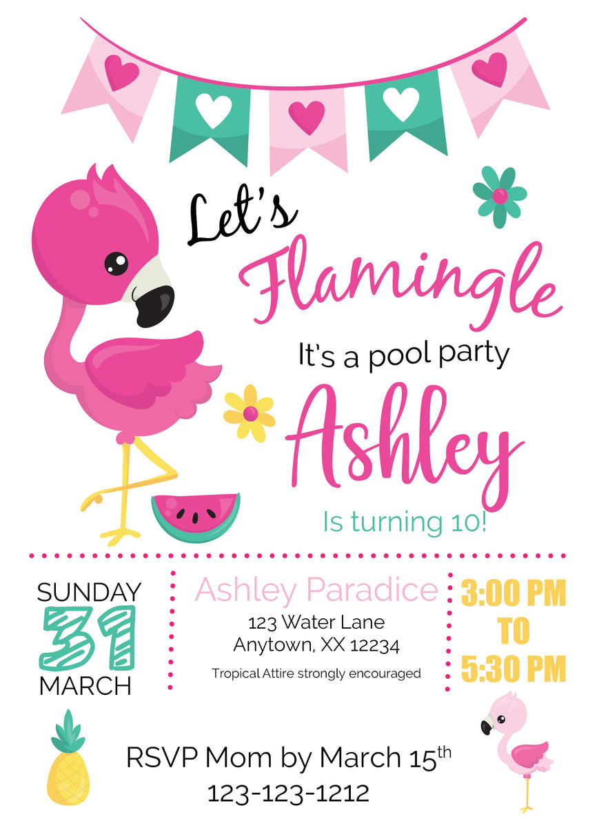 flamingo-pool-invitation-invitetique