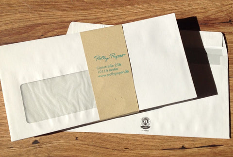50 DL Briefumschläge mF HK - Polly Paper