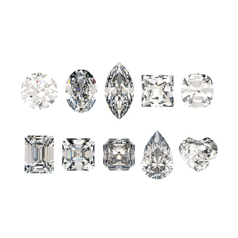 Christine Alaniz Designs diamond gemstone shapes