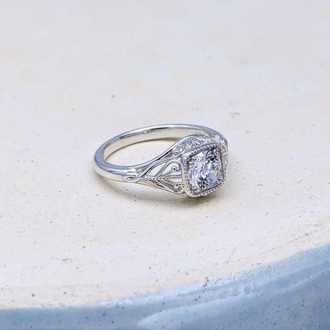 Christine Alaniz Designs - The Lillian Engagement Ring
