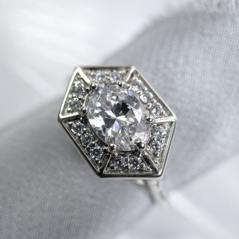 Christine Alaniz Designs - Eliza Engagement Ring