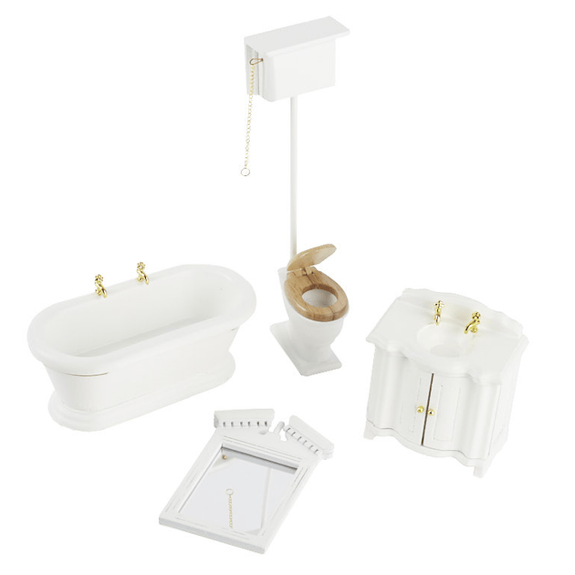 miniature bathroom set