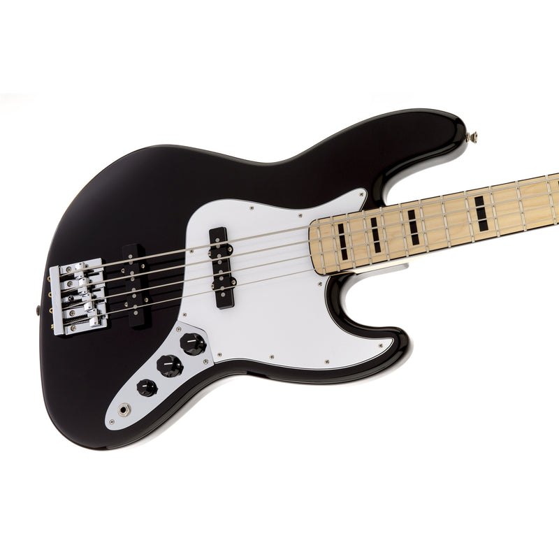 Fender Geddy Lee Jazz Bass Black W Maple Fingerboard