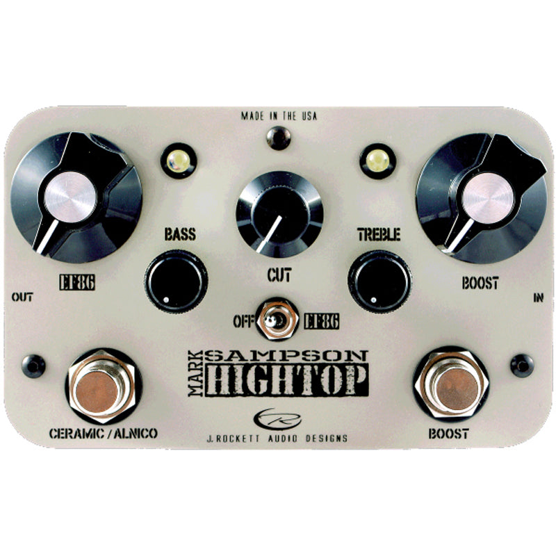 Rockett Hightop Top Boost/DC30 Pedal