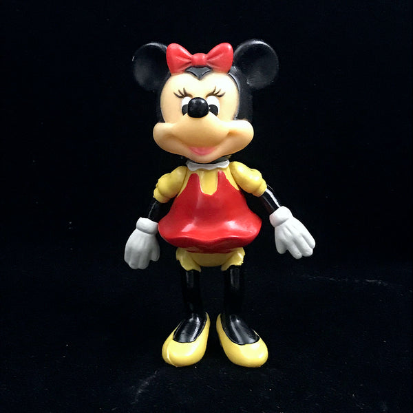 vintage mickey mouse plastic figurine