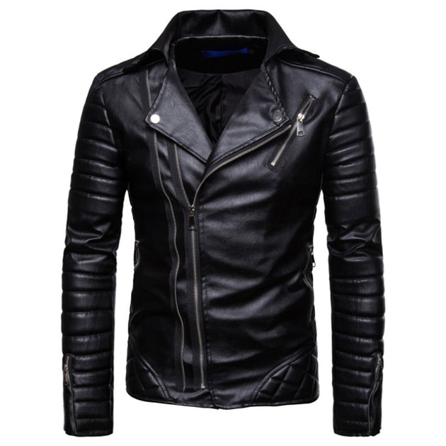 West Louis™ Classic Motorcycle Leather Jacket