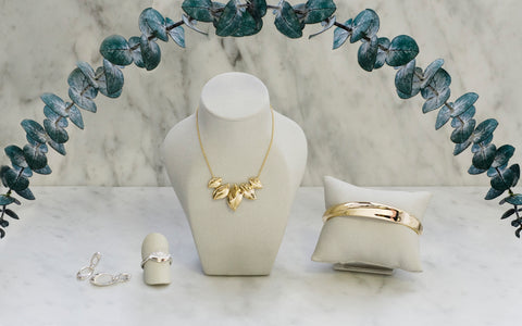 Select pieces from the Solstice and Juniper Collections