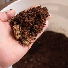 Retain soil additive mixed with coco coir