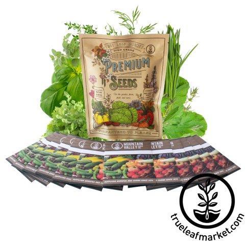 Non GMO Heirloom Non Hybrid Seed Organic Herb Seeds 10 Culinary Varieties Pack