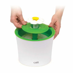 Catit Flower Fountain is easy to refill & to clean.