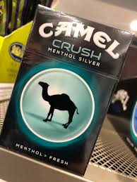 camel crush menthol silver