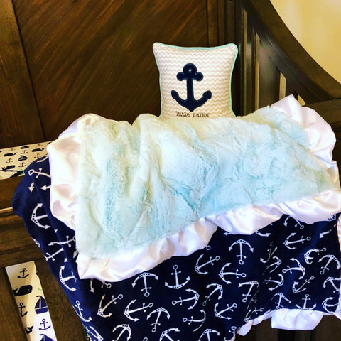 Anchors Aweigh Mini Minky - RTS