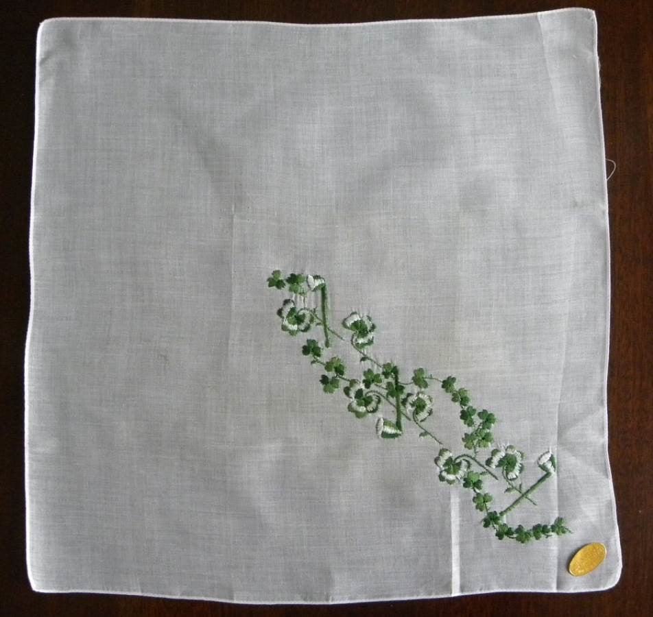 shamrock handkerchief