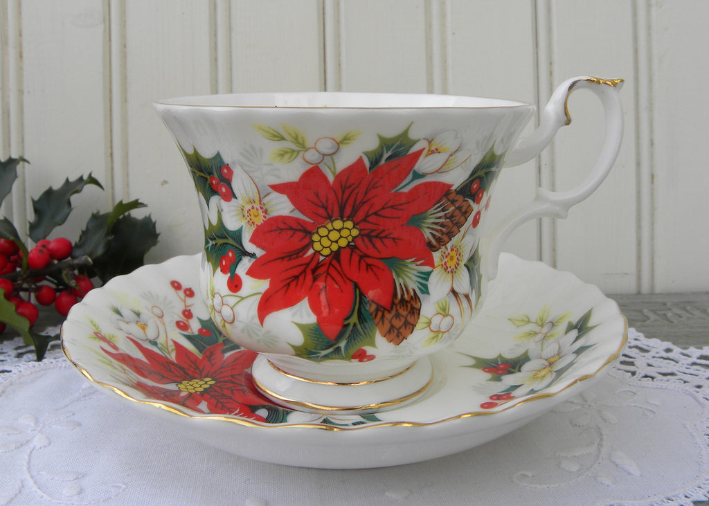 英国製 ROYAL ALBERT 【Poinsettia】ポインセチア www.krzysztofbialy.com