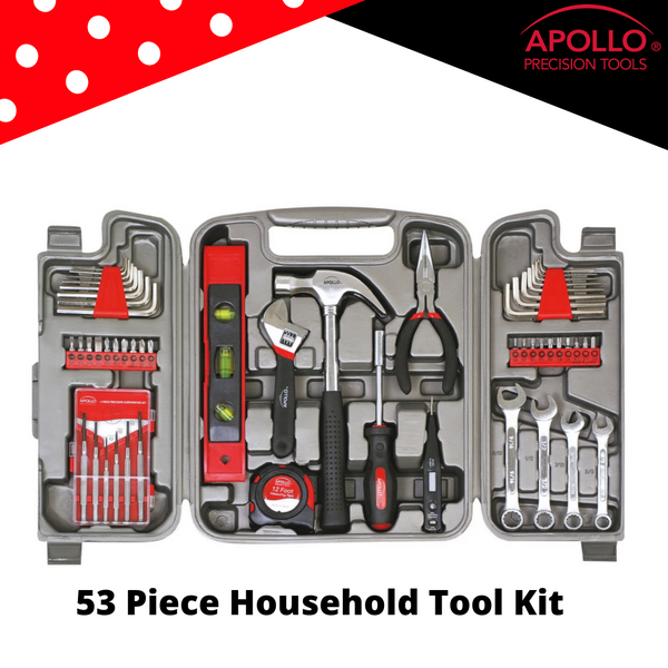 Complete tool set lifetime warranty apollo tools