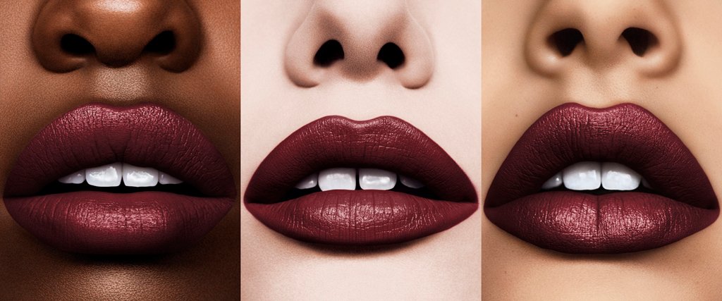 burgundy brown lipstick